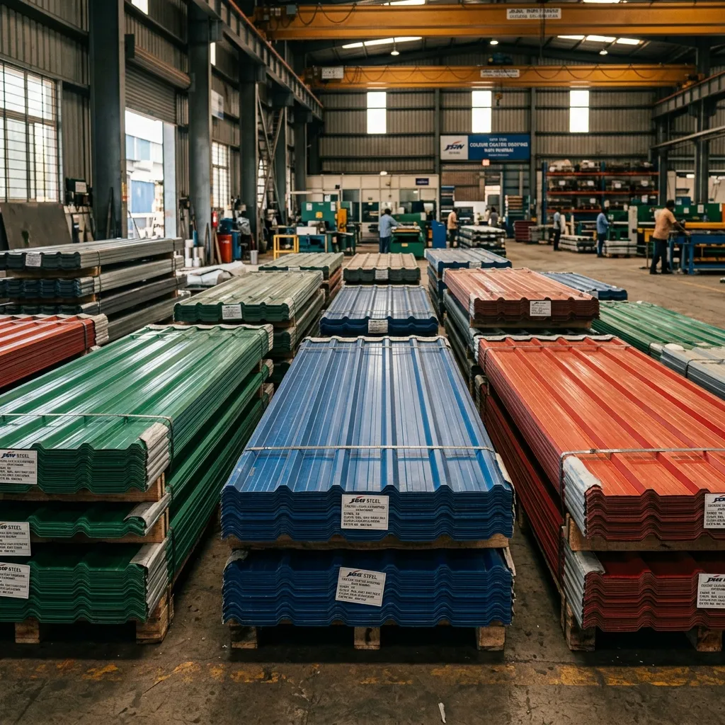 Sustainable Color Coated Roofing