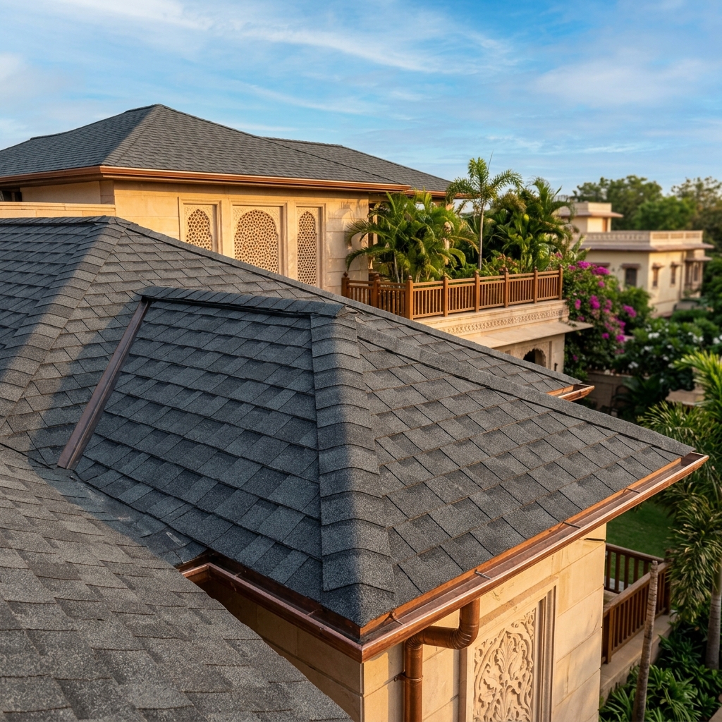 Luxury Architectural Shingles Closeup