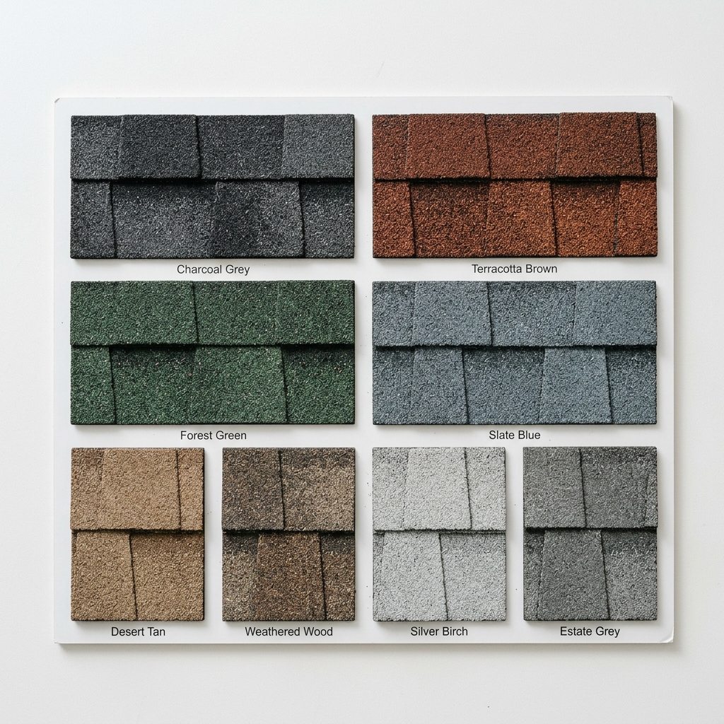 Zinco Shingles Color Options