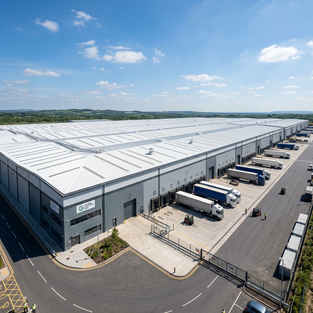 Large Scale UPVC Warehouse Installation